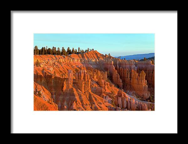 National Park Framed Print featuring the photograph Bryce at Sunrise 2 by Jonathan Nguyen