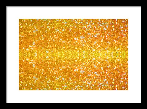 Abstract Framed Print featuring the digital art Bubbles by T Oliver