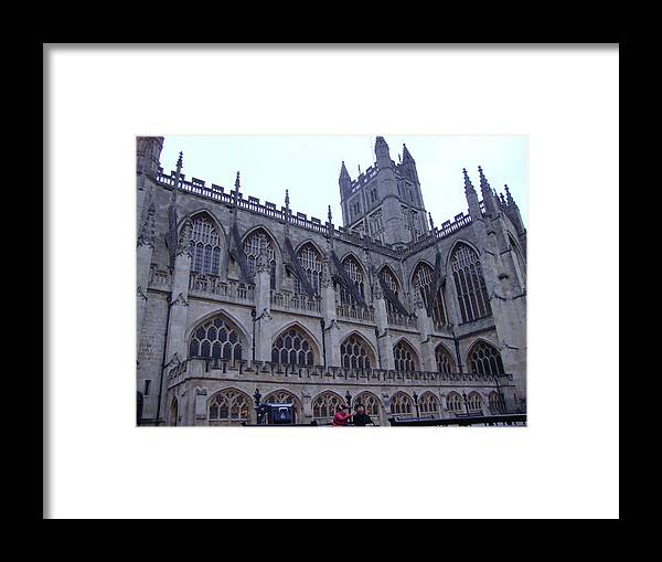 Bath Framed Print featuring the photograph Building in Bath by Roxy Rich