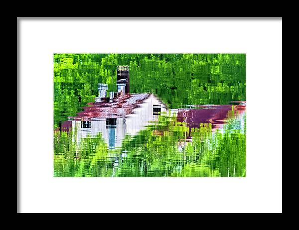 Barn Framed Print featuring the photograph Buried in the Woods by Dan McGeorge