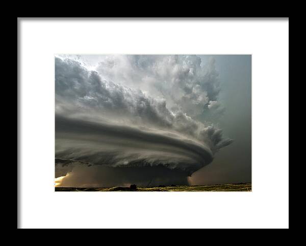 Weather Framed Print featuring the photograph Burwell, Nebraska by Colt Forney