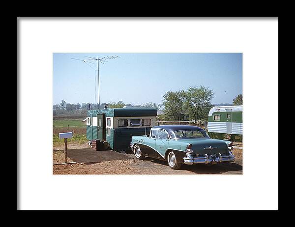 Buick Framed Print featuring the photograph Butler Family Buick 1957 by Jeremy Butler