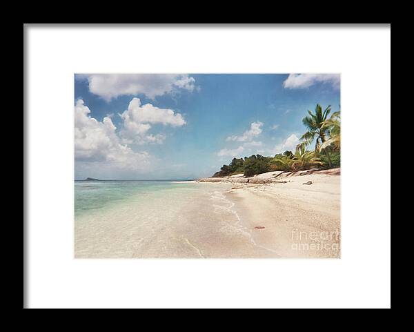 Virgin Islands Framed Print featuring the photograph BVI Blues by Kelley Freel-Ebner