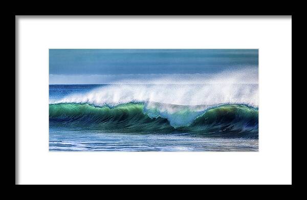 Surf Framed Print featuring the photograph Cabo Breaking Wave by Paul Bartell