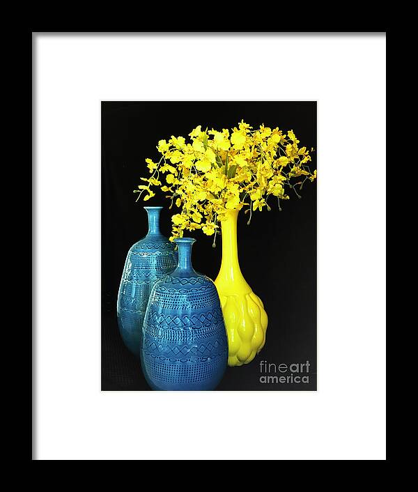 Still Life Framed Print featuring the photograph Cadmium Cluster 2 by Rick Locke - Out of the Corner of My Eye