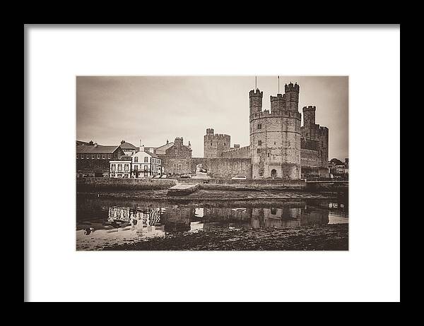 Caernarfon Castle Framed Print featuring the photograph Caernarfon Castle by Rob Hemphill