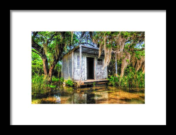 Louisiana Framed Print featuring the photograph Cajun Castle by Andy Crawford