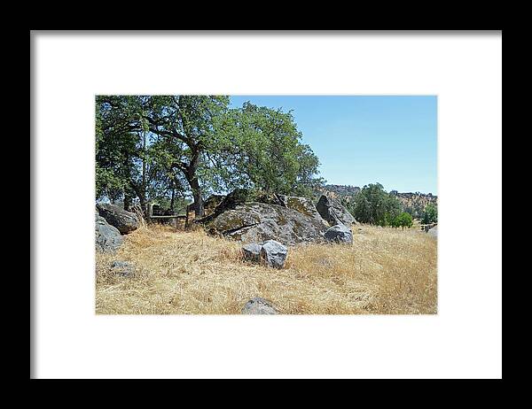 Rock Framed Print featuring the photograph California 168 Rocks by Eric Forster