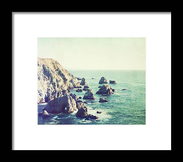 Coastal Framed Print featuring the photograph California Beauty by Lupen Grainne