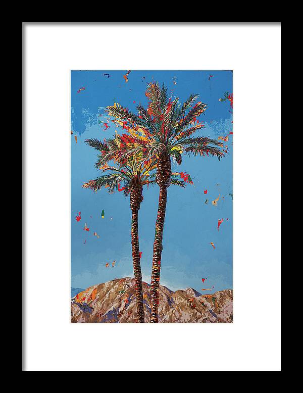 California Framed Print featuring the painting California Dreaming #2 by David Palmer