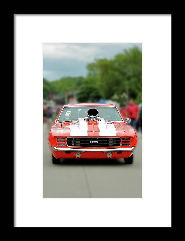 Chevrolet Camaro Rs Framed Print featuring the photograph Camaro RS by Lens Art Photography By Larry Trager