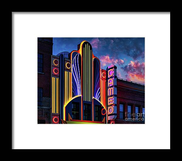 Cameo Framed Print featuring the photograph Cameo Theatre by Shelia Hunt