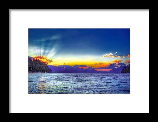 Camp Bay Framed Print featuring the photograph Camp Bay by Dan Eskelson