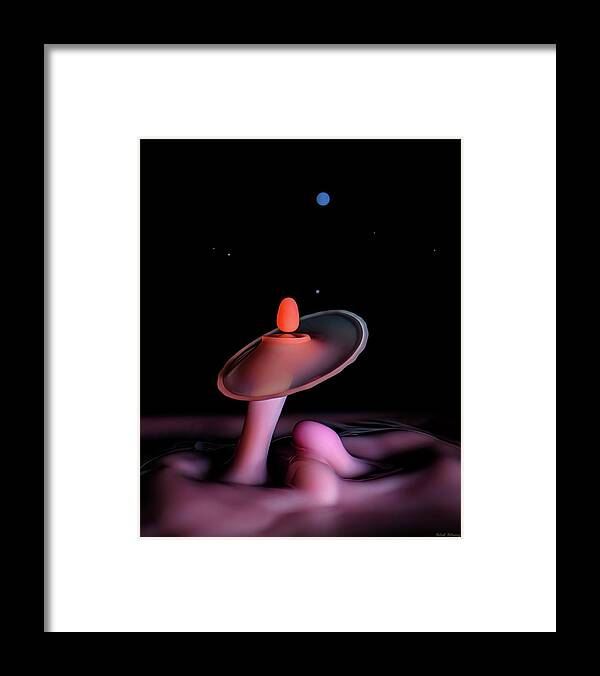 Photograph Framed Print featuring the photograph Candle in the Wind by Michael McKenney