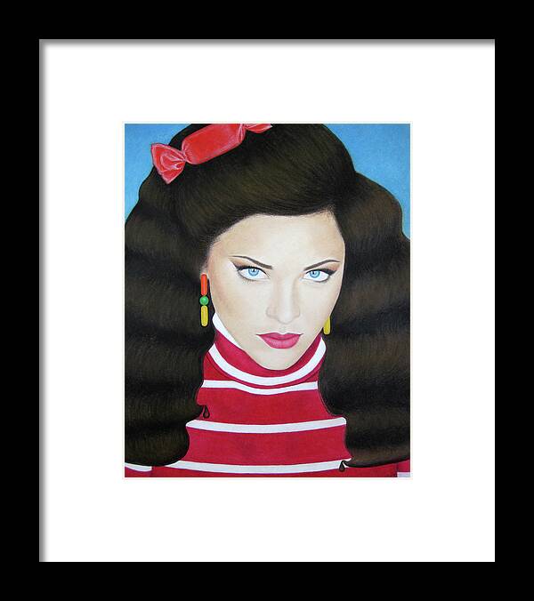 Candy Framed Print featuring the painting Candy by Lynet McDonald