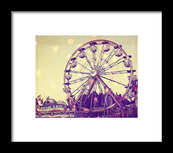 Carnival Framed Print featuring the photograph Candyland by Lupen Grainne