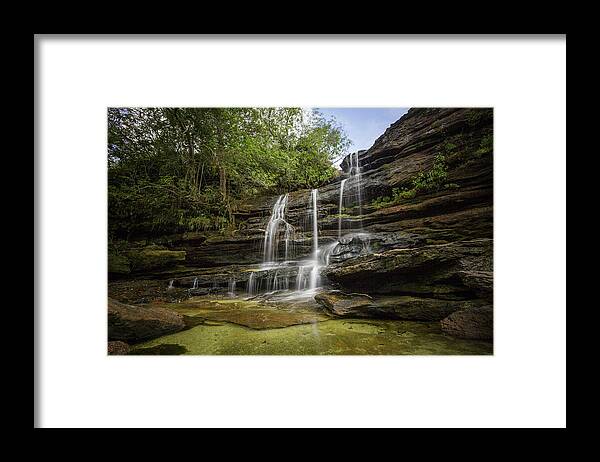 Caño Cristales Framed Print featuring the photograph Cano Cristales La Macarena Meta Colombia by Tristan Quevilly