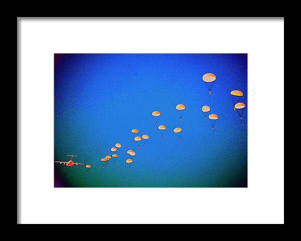 Usaf Framed Print featuring the photograph Canopy Cavalcade by Larry Beat
