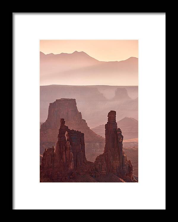 Canyonlands Framed Print featuring the photograph Canyonlands by Peter Boehringer