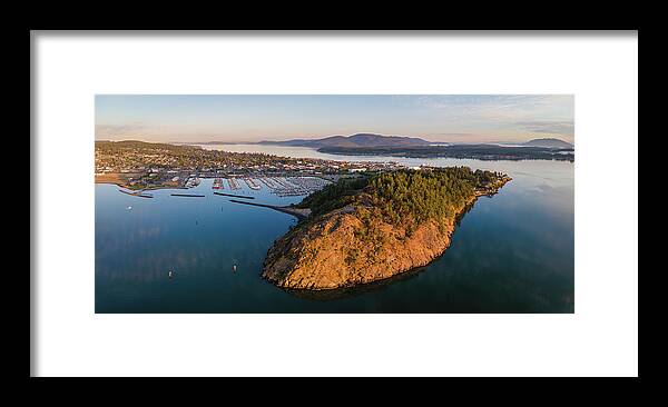 Anacortes Framed Print featuring the photograph Cap Sante Sunrise by Michael Rauwolf