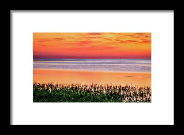 Cape Cod Framed Print featuring the photograph Cape Sunset Layers by C Renee Martin