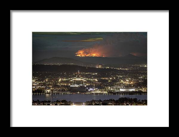 Canberra Framed Print featuring the photograph Capital Barbeque by Ari Rex
