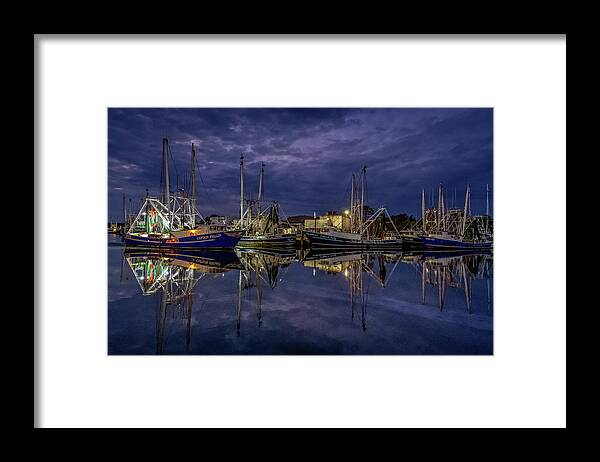 Dusk Framed Print featuring the photograph Captain Phillip, 1/21/21 by Brad Boland