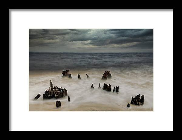 Jon Glaser Framed Print featuring the photograph Carabelle Clouds of Florida by Jon Glaser
