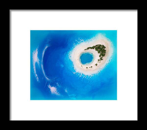 Island Framed Print featuring the painting Caribbean Bolero by Iryna Goodall