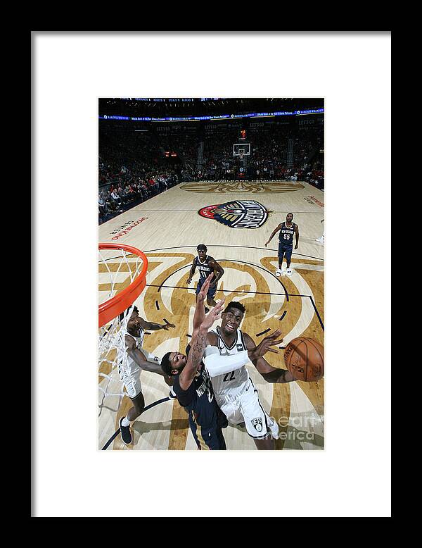 Smoothie King Center Framed Print featuring the photograph Caris Levert by Layne Murdoch