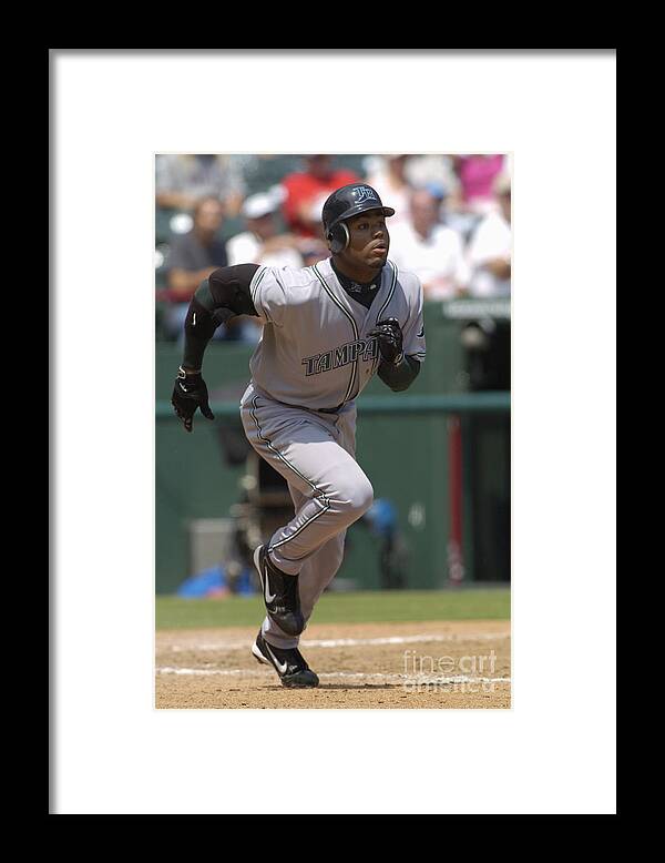 American League Baseball Framed Print featuring the photograph Carl Ray by John Williamson