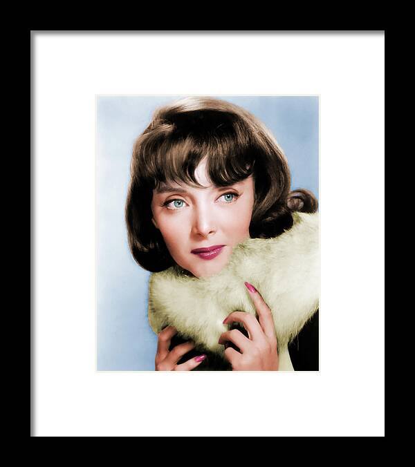 Carolyn Framed Print featuring the photograph Carolyn Jones by Movie World Posters