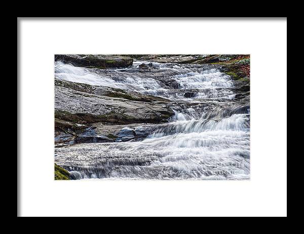 Gorge Framed Print featuring the photograph Cascades And Gravity by Phil Perkins