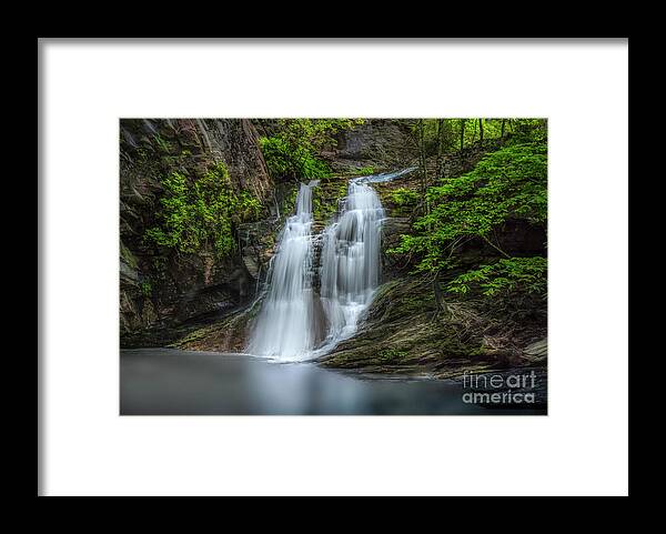 Cascades Framed Print featuring the photograph Cascades at Hanging Rock by Shelia Hunt