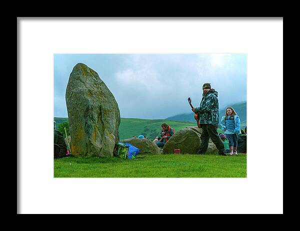  Framed Print featuring the photograph Castelrigg, UK 1 by Dubi Roman