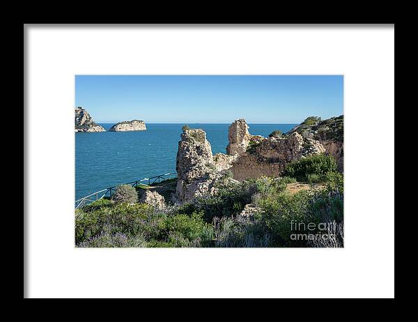Ruins Framed Print featuring the photograph Castillo de la Granadella by Adriana Mueller
