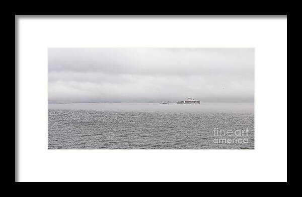 Fog Framed Print featuring the photograph Castle Pinckney - Sea Fog by Dale Powell
