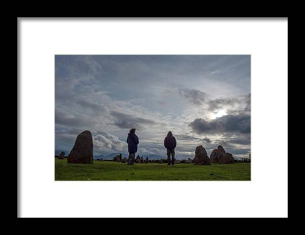 Castlerigg Framed Print featuring the photograph Castlerigg stone circle 6 by Dubi Roman