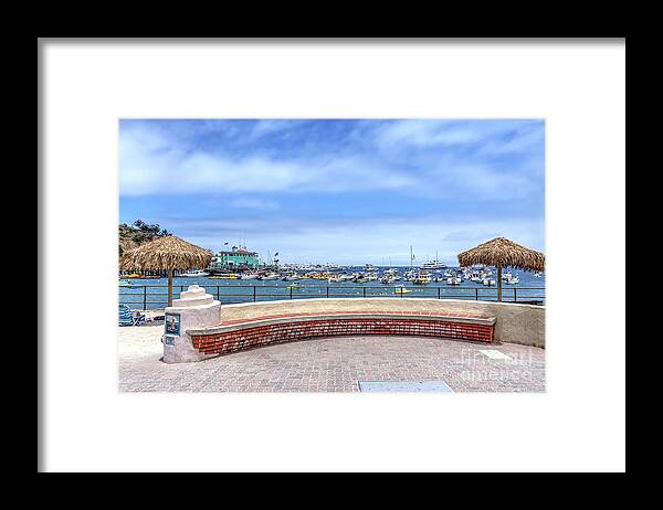 Catalina Framed Print featuring the photograph Catalina Island View by Eddie Yerkish