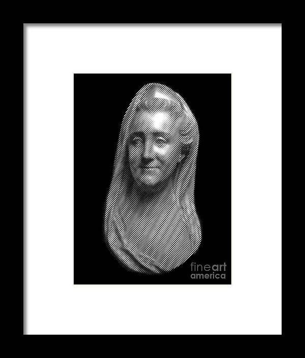 Catherine Framed Print featuring the digital art Catherine the great, Empress of Russia by Cu Biz