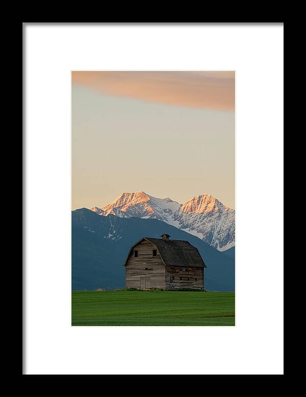 Barn Framed Print featuring the photograph CDpx_01161 by Clark Dunbar