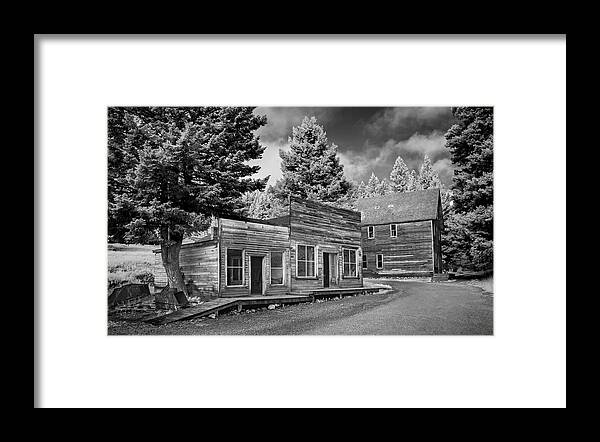 The General Store Framed Print featuring the photograph CDpx_01540 by Clark Dunbar