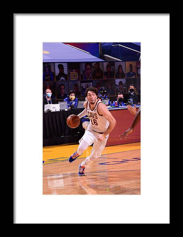 Cedi Osman Framed Print featuring the photograph Cedi Osman by Noah Graham