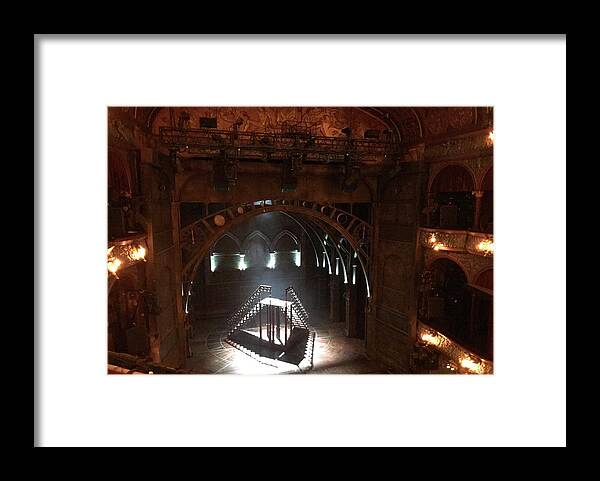 Stage Framed Print featuring the photograph Centerstage by Lee Darnell