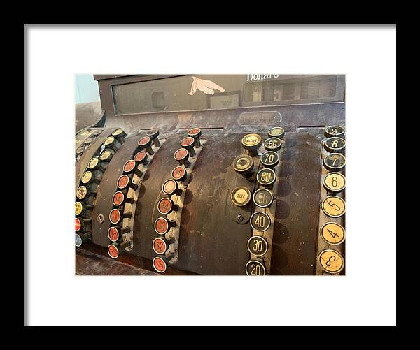 Cash Framed Print featuring the photograph Cha-Ching by Lee Darnell