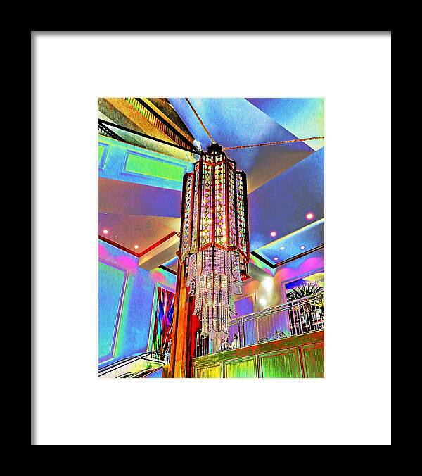 Chandelier Framed Print featuring the photograph Chandelier by Andrew Lawrence