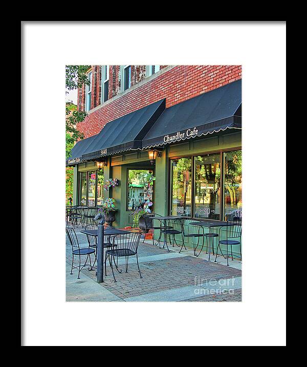 Chandler Cafe Framed Print featuring the photograph Chandler Cafe-Sylvania by Jack Schultz