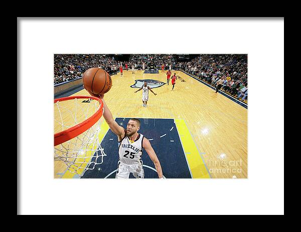 Nba Pro Basketball Framed Print featuring the photograph Chandler Parsons by Joe Murphy