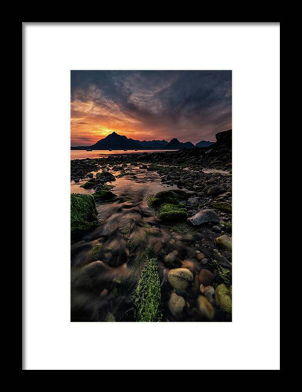 Sunset Framed Print featuring the photograph Changing Tide by Chuck Rasco Photography