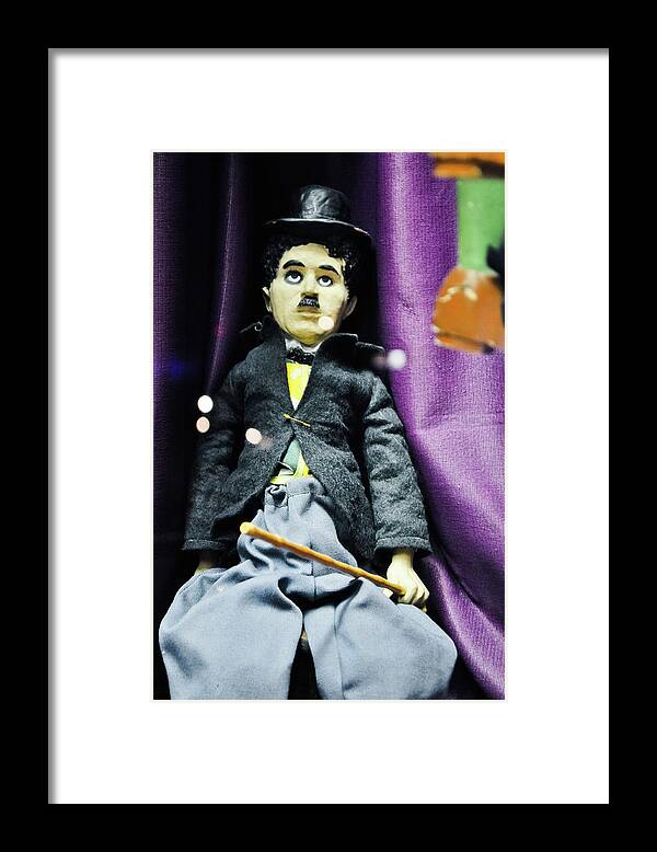 The House On The Rock Framed Print featuring the photograph Charlie Chaplin Marionette by Kyle Hanson